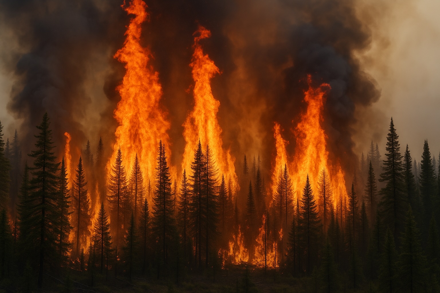 Canadian Wildfires Disrupt Oil Supply, Push Prices Higher